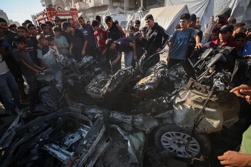 Three children among at least 10 Palestinians killed by Israel in Gaza strikes