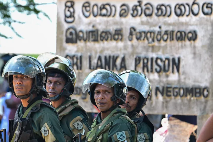 Gang clash sparks Sri Lanka's deadliest prison riot in years